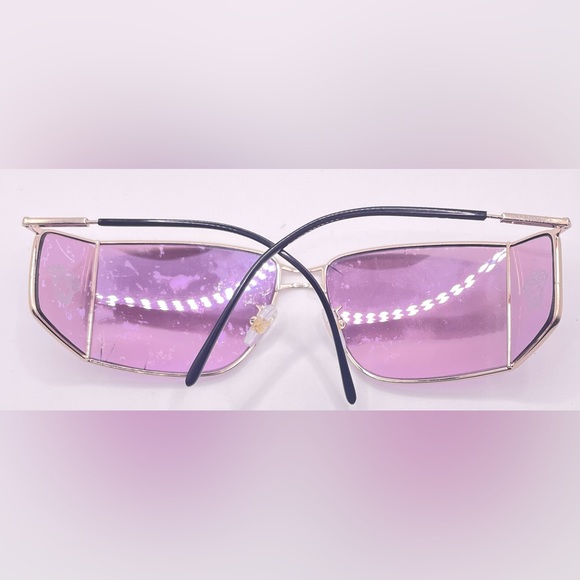 Vintage Gian Versace X47 Gold Sunglasses Frames Only - Picture 4 of 8